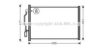 AVA QUALITY COOLING MSA5605 Condenser, air conditioning